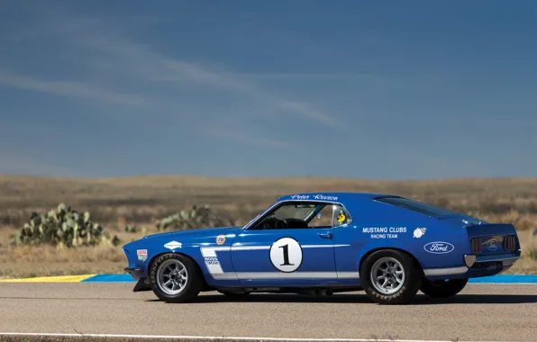 Картинка синий, скорость, Mustang, Ford, Muscle, 1969, Car, Race, автомобиль, Classic, классика, легенда, Blue, Musclecar, 302, …