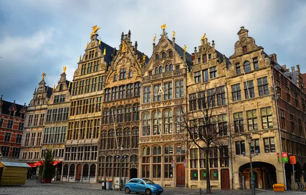 Картинка здание, Бельгия, архитектура, Belgium, Антверпен, Antwerpen