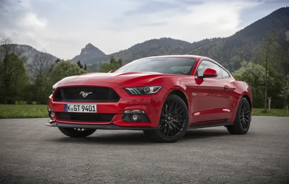 Картинка Mustang, Ford, мустанг, форд, Fastback, 2015, EU-spec
