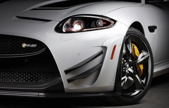 Картинка Jaguar, White, XKR-S GT