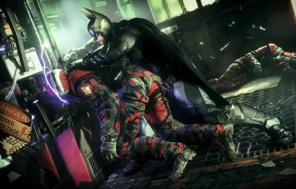 Картинка City, Batman, Бетмен, Arkham Knight