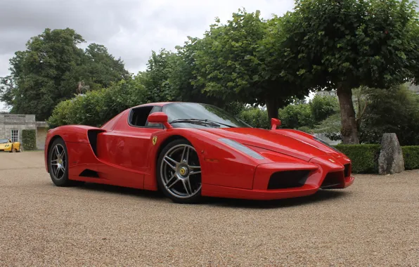 Картинка Ferrari, red, supercar, Enzo