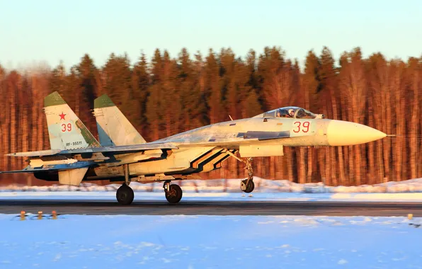 Картинка Flanker, ОКБ Сухого, Су-27П, ПВО России, Одноместный истребитель-перехватчик