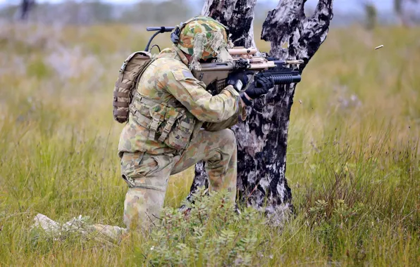 Картинка оружие, армия, солдат, Australian Army