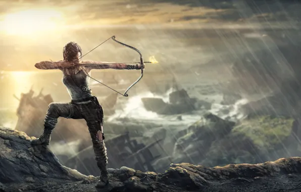 Картинка Tomb Raider, Lara Croft, Tomb Raider 2013