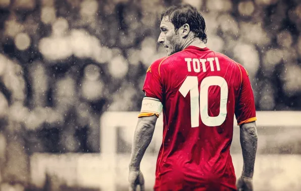 Картинка HDR, AS Roma, Francesco Totti