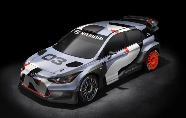 Картинка Concept, Hyundai, WRC, i20, 2015, хундай