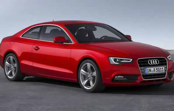 Картинка Audi, ауди, купе, красная, Coupe, 2014