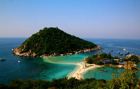 Картинка острова, океан, Таиланд, курорт
