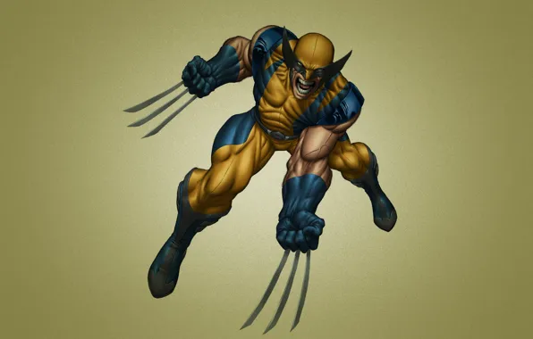Картинка Росомаха, Логан, люди икс, Wolverine, Marvel, x-men, Comics