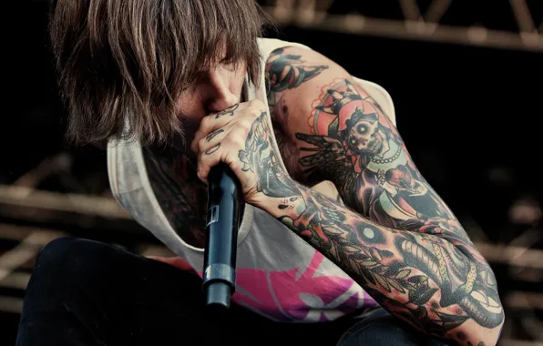 Картинка tattoo, drop dead, bmth, oliver sykes, bring me the horizon, vocalist