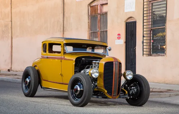 Картинка Ford, hot rod, 1931 Ford Five-Window Coupe