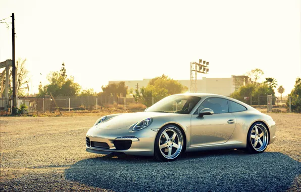 Картинка Porsche, порше, carrera, 991, frontside