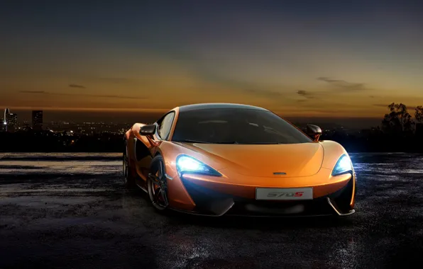 Картинка купе, McLaren, Coupe, макларен, 2015, 570S