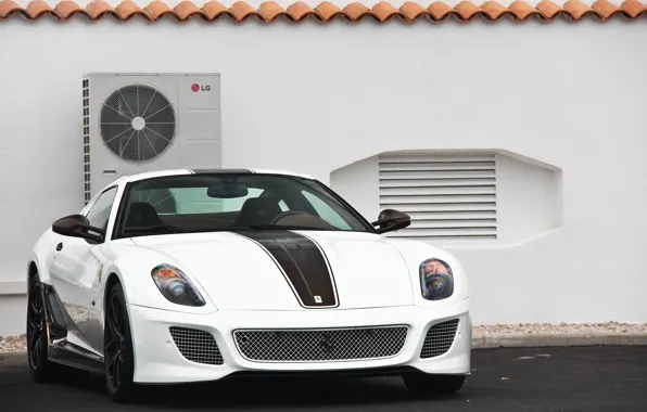 Картинка Ferrari, 599, GTO, White