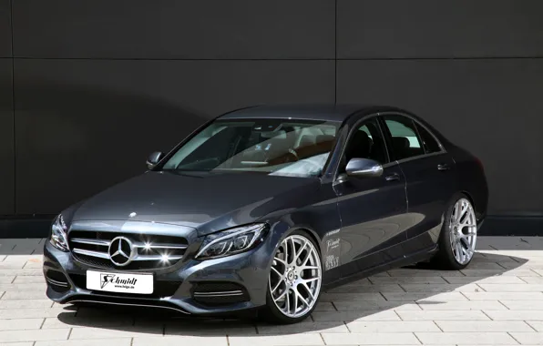 Картинка Mercedes-Benz, Design, Stance, C-Class, W205, Schmidt Revolution