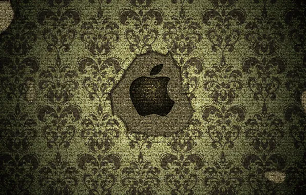 Картинка apple, яблоко, текстура, логотип, mac, logo