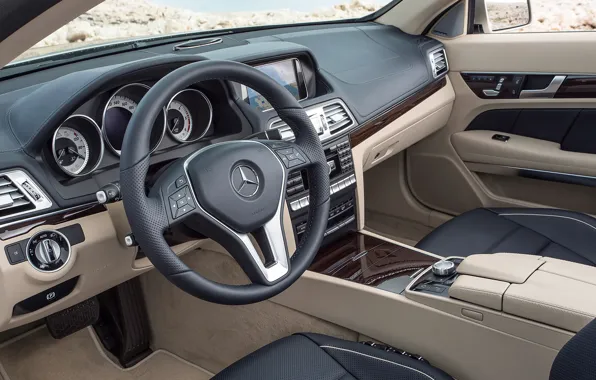 Картинка Mercedes-Benz, E-Class, interior, 2013