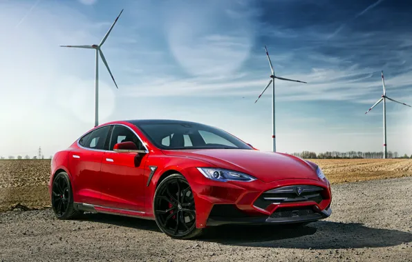 Картинка Tesla, Model S, тесла, электрокар, 2015, Larte Design, Elizabeta