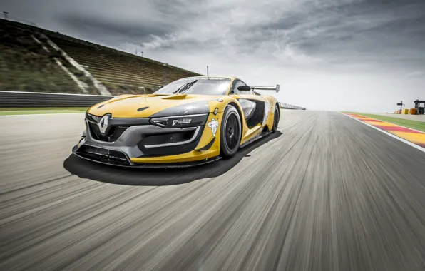 Картинка Renault, суперкар, рено, Sport, 2014, RS 01