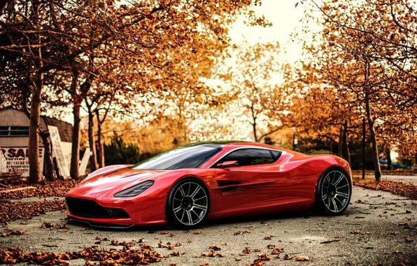 Картинка car, авто, Concept, астон мартин, рендер, Aston Martin DBC