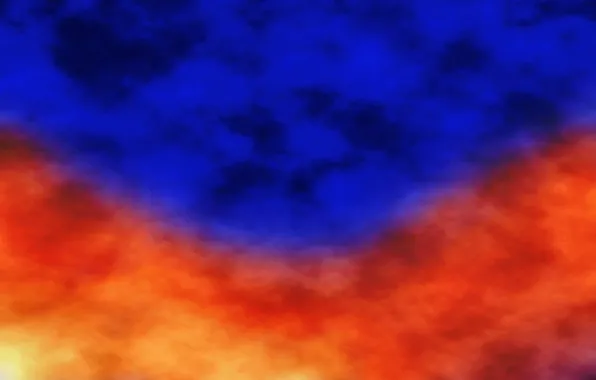 Картинка облака, краски, дым, газ