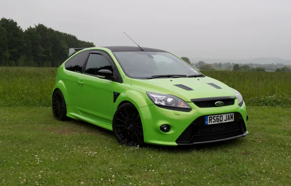 Картинка green, Ford, Focus, black, Direct