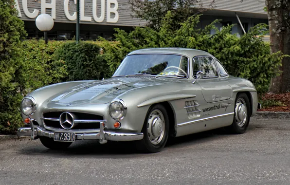 Картинка Mercedes, retro, old, 300SL
