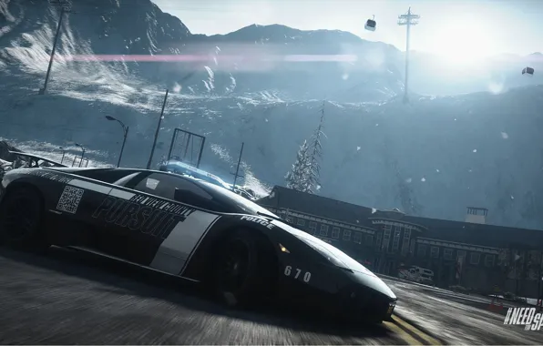 Картинка Lamborghini, Need for Speed, nfs, 2013, Rivals, NFSR, нфс, Murcielago sv