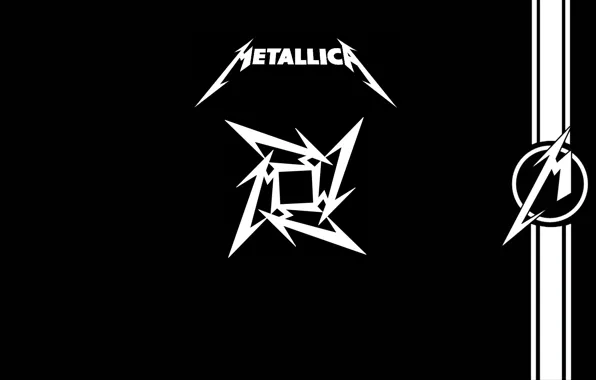 Картинка музыка, music, лого, logo, Rock, Рок, Metallica, трэш-метал, thrash metal, тяжелый рок, hard rock, heavy …