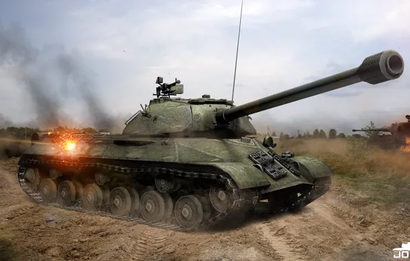 Картинка СССР, Танк, Советский, Мир танков, World of Tanks, ИС-3, WOT