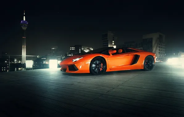 Картинка Roadster, Lamborghini, supercar, Aventador, lp700-4