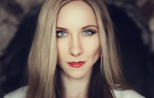 Картинка Girl, Beautiful, Elena, View, Photography, Lips, Russian, Hair