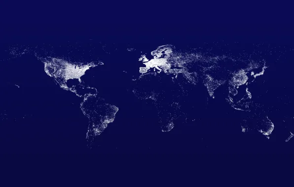 Картинка карта мира, интернет, Map, Internet
