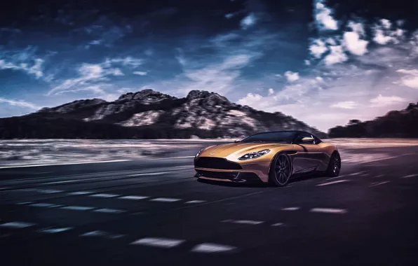 Картинка Concept, Aston Martin, Light, Front, Supercar, DB11