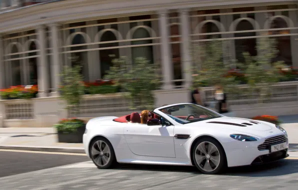 Картинка Aston Martin, Vantage, кабриолет, V12