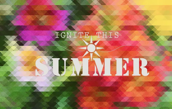 Картинка лето, summer, яркость, зажги этим летом, ignite this summer