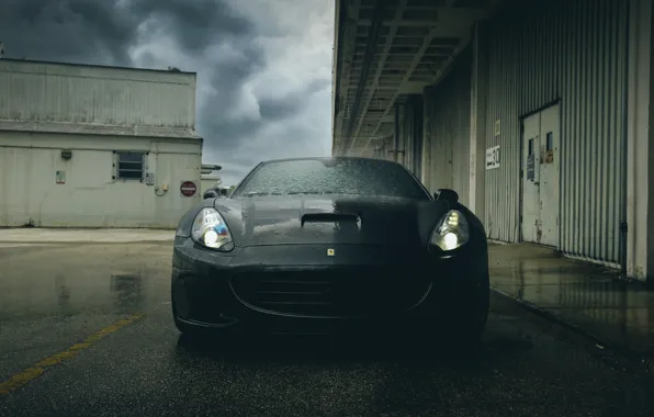 Картинка Ferrari, supercar, black, California
