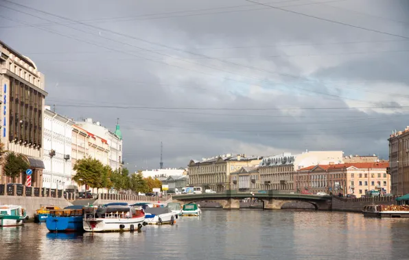 Картинка река, канал, Россия, Russia, питер, санкт-петербург, St. Petersburg