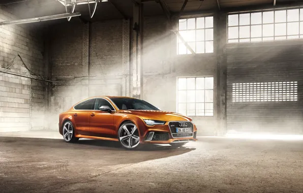 Картинка Audi, brown, RS7, Ipanema
