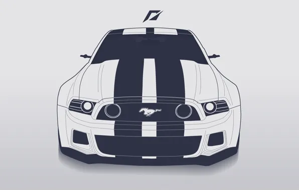 Картинка Mustang, Ford, Форд, Мустанг, Need for Speed, 2014, ART Line