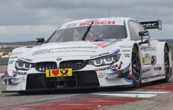 Картинка BMW, Race, Front, Day, DTM, Track