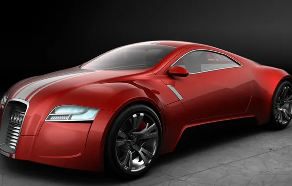 Картинка Concept, Audi, купе, R-Zero