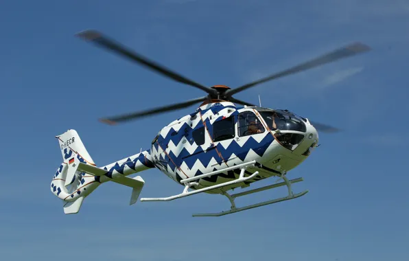 Картинка полет, вертолет, eurocopter, ЕС 135