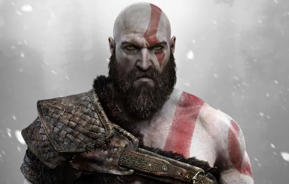 Картинка Kratos, God of War, Кратос, Sony Santa Monica, God of War (PS4)