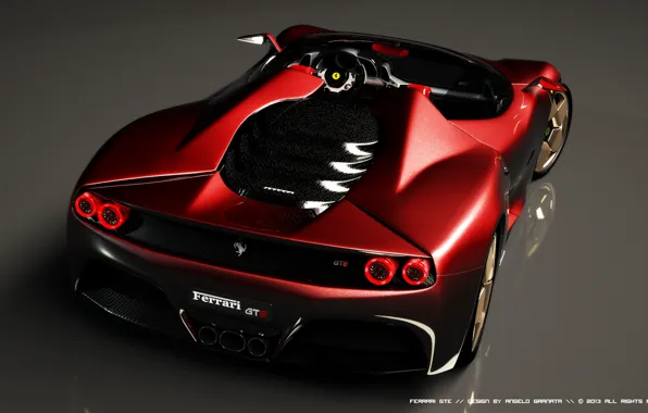 Картинка машина, Феррари, Ferrari, концепт-кар, GTE, Concept car