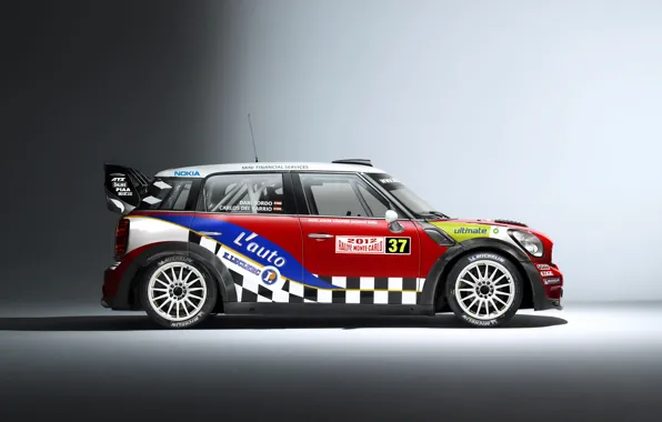 Картинка Mini, Cooper, Профиль, WRC, Rally