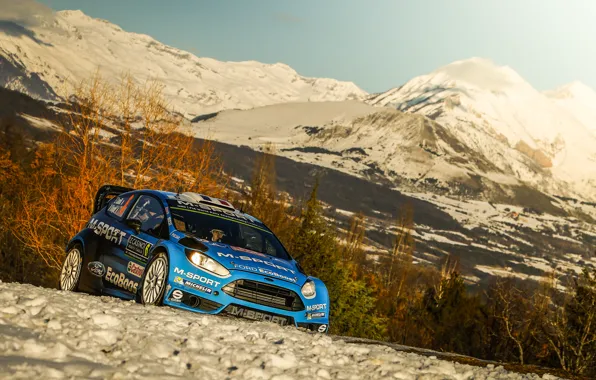 Картинка Ford, WRC, Rally, Fiesta, Monte Carlo