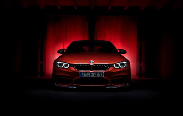 Картинка BMW, red, Coupe, front, F82