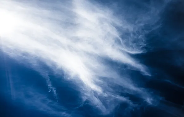 Картинка небо, облака, перисто-слоистые